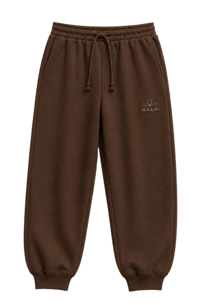 Essential Sweatpants — rich brown