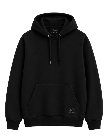 Heritage Hoodie — black