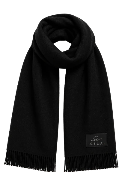 Signature Scarf — black